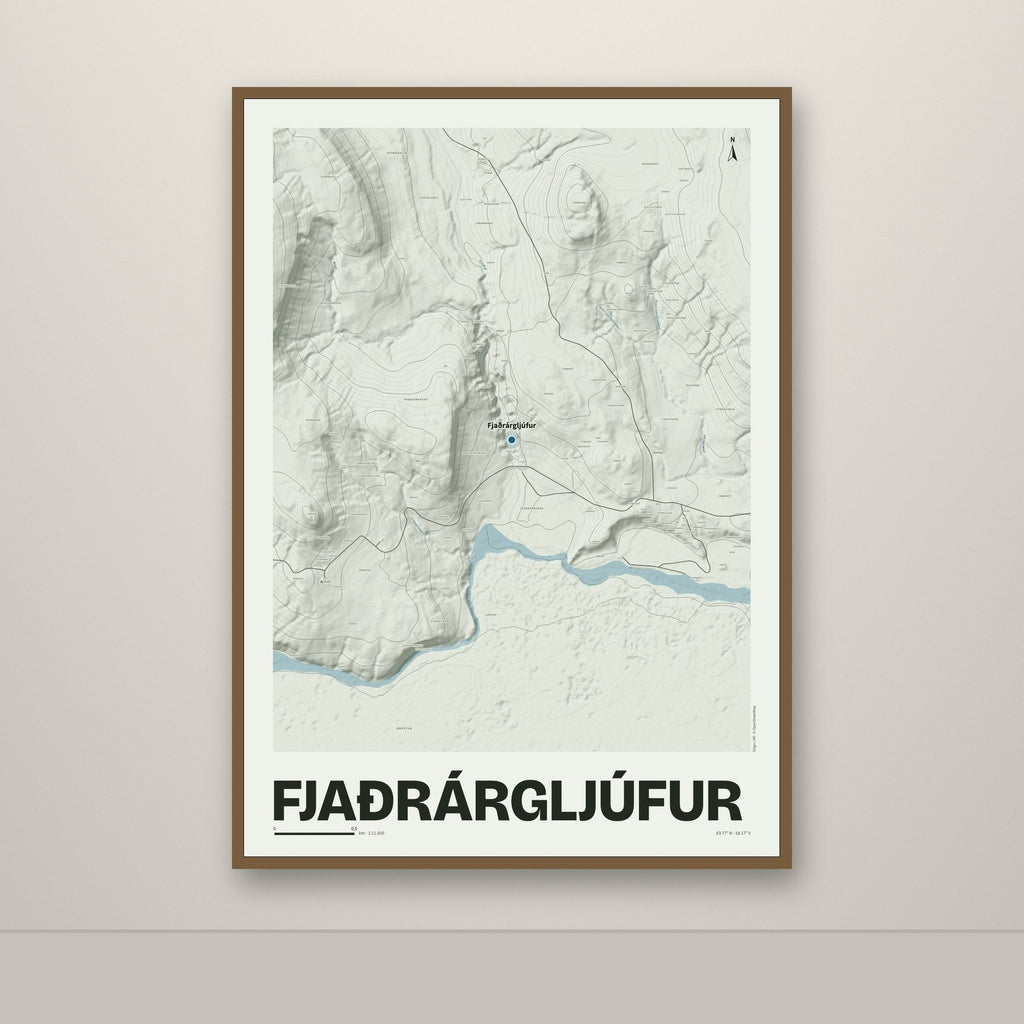 Fjaðrárgljúfur – Mosi, blár