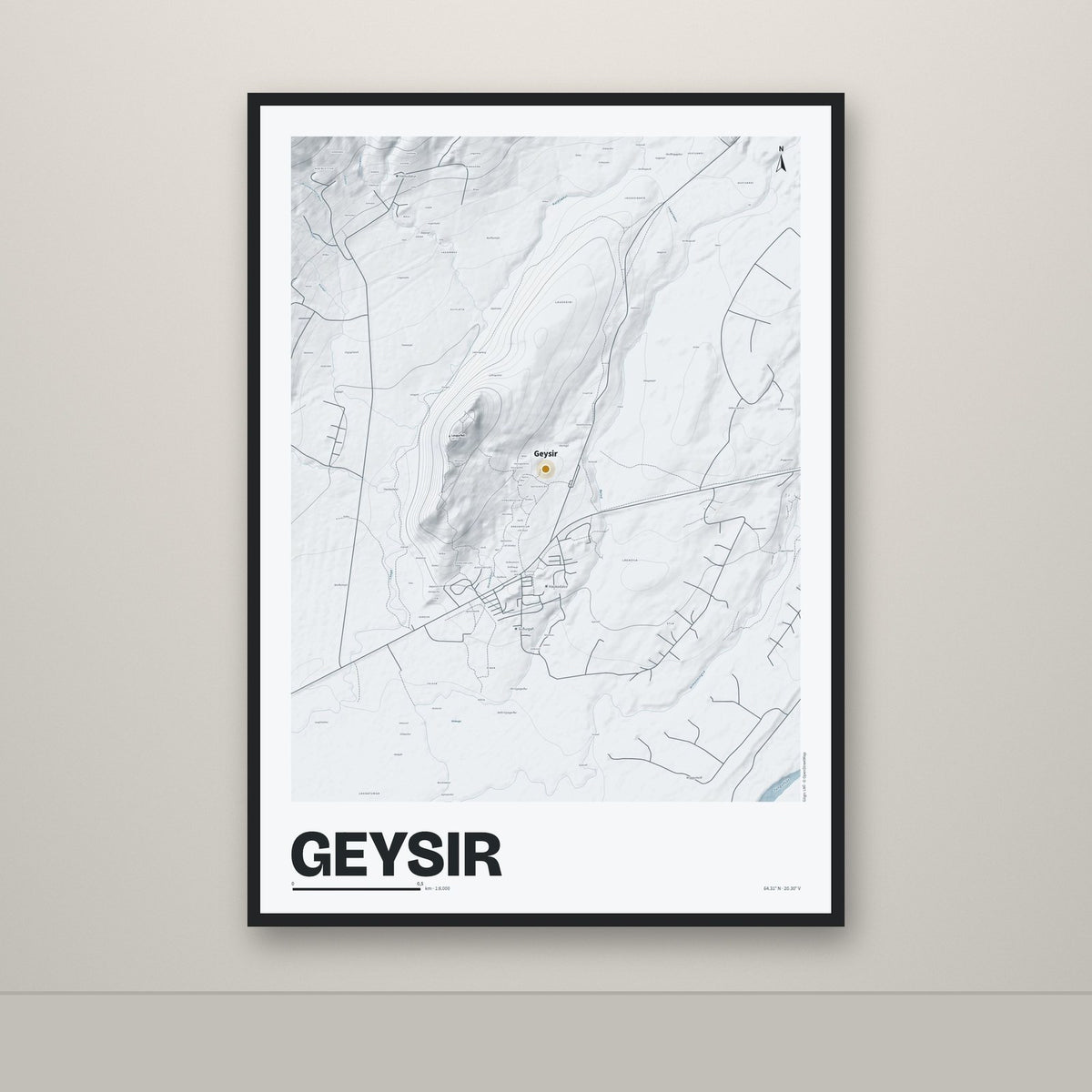 Geysir – Ljóst, okkurgulur