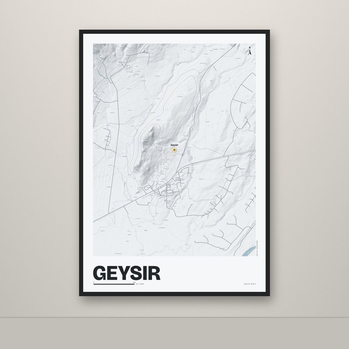 Geysir – Ljóst, okkurgulur