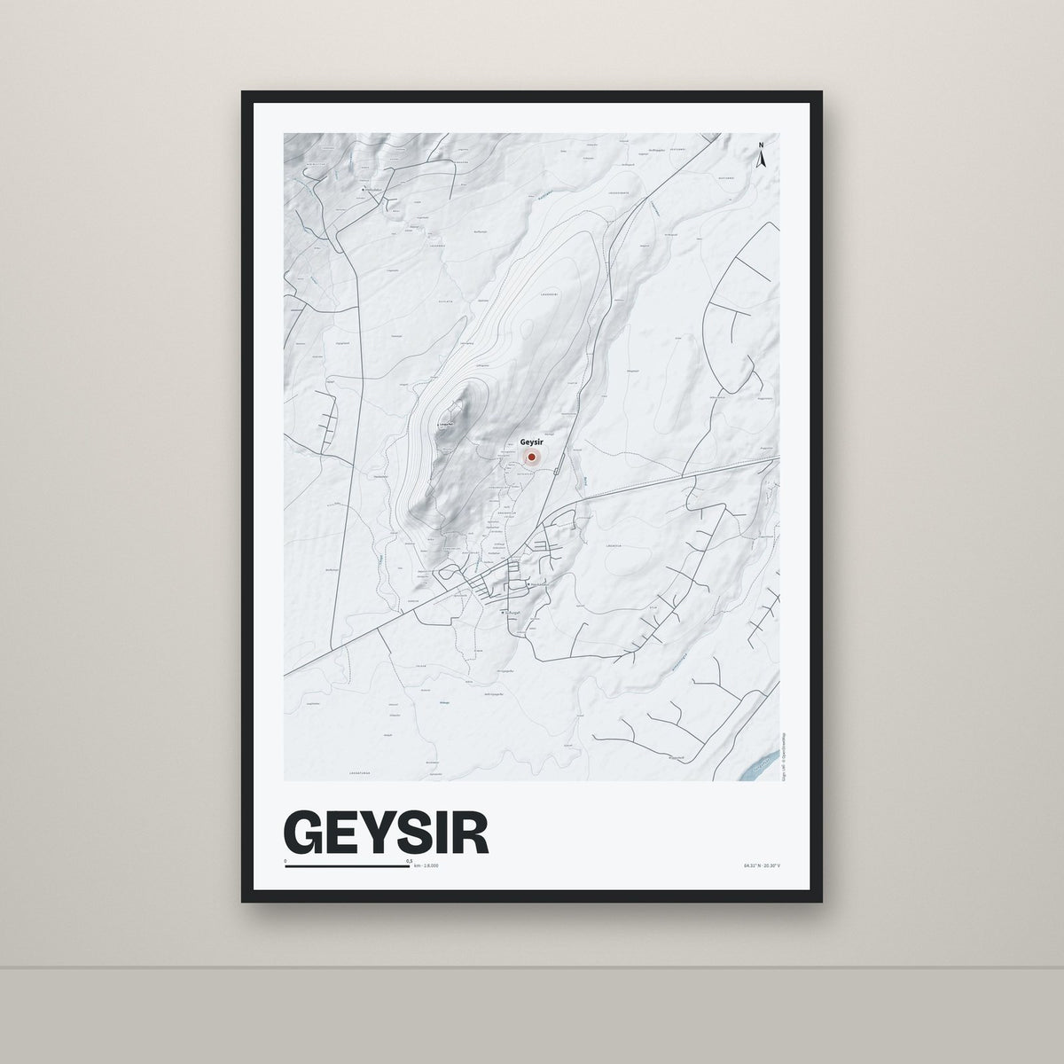 Geysir – Ljóst, rauður
