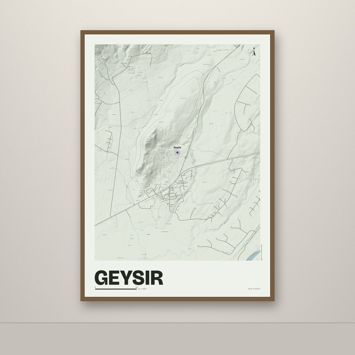 Geysir – Mosi, lúpínufjólublár