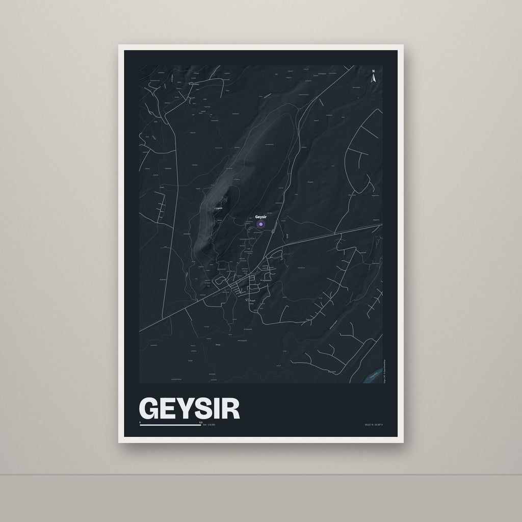 Geysir – Nótt, lúpínufjólublár