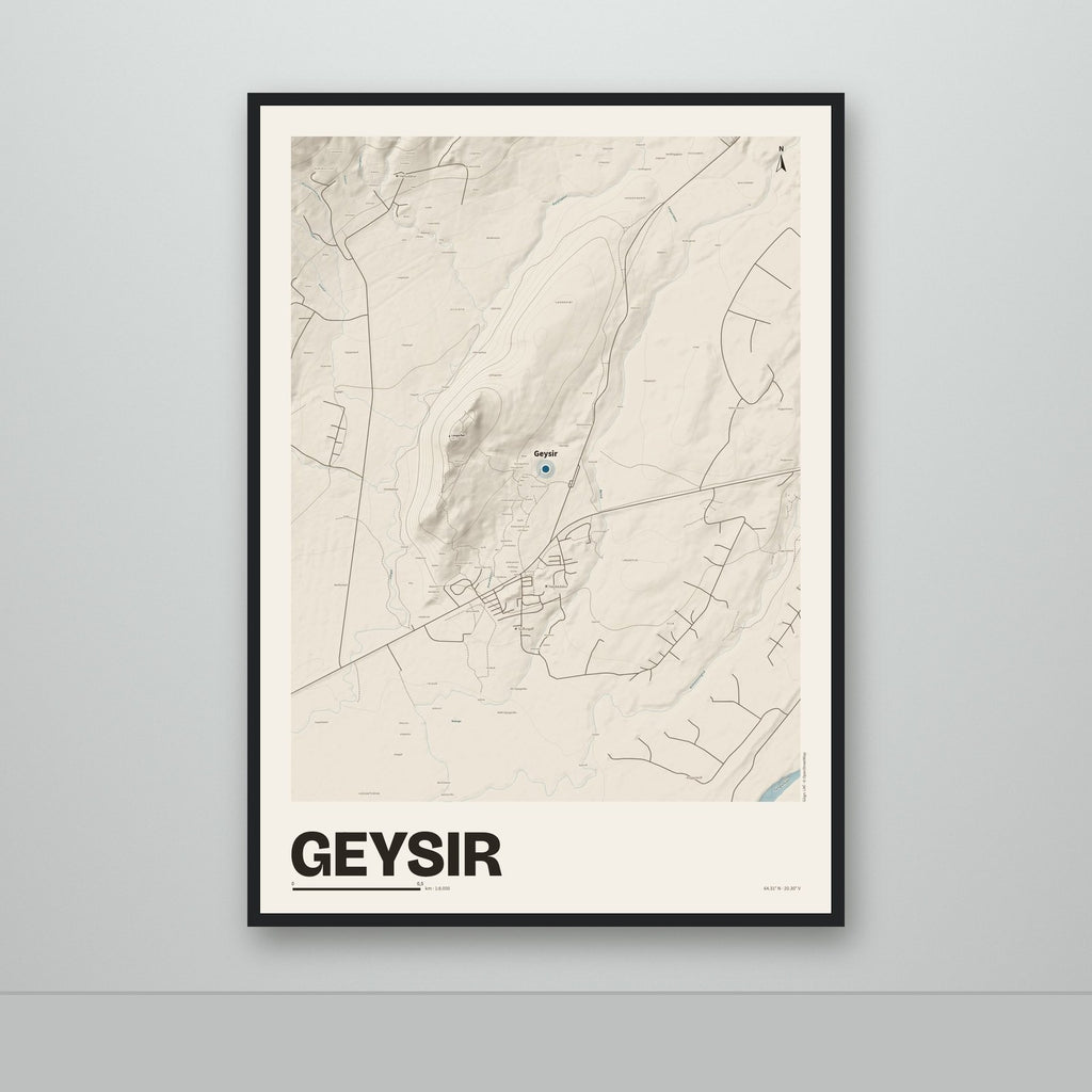 Geysir – Sandur, blár