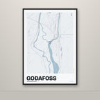 Goðafoss – Ljóst, lúpínufjólublár