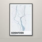 Goðafoss – Ljóst, okkurgulur
