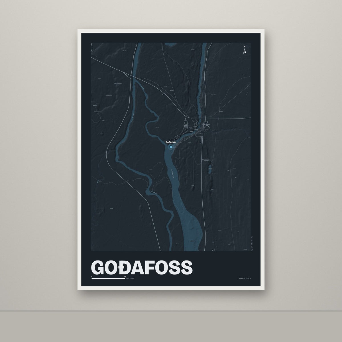 Goðafoss – Nótt, blár