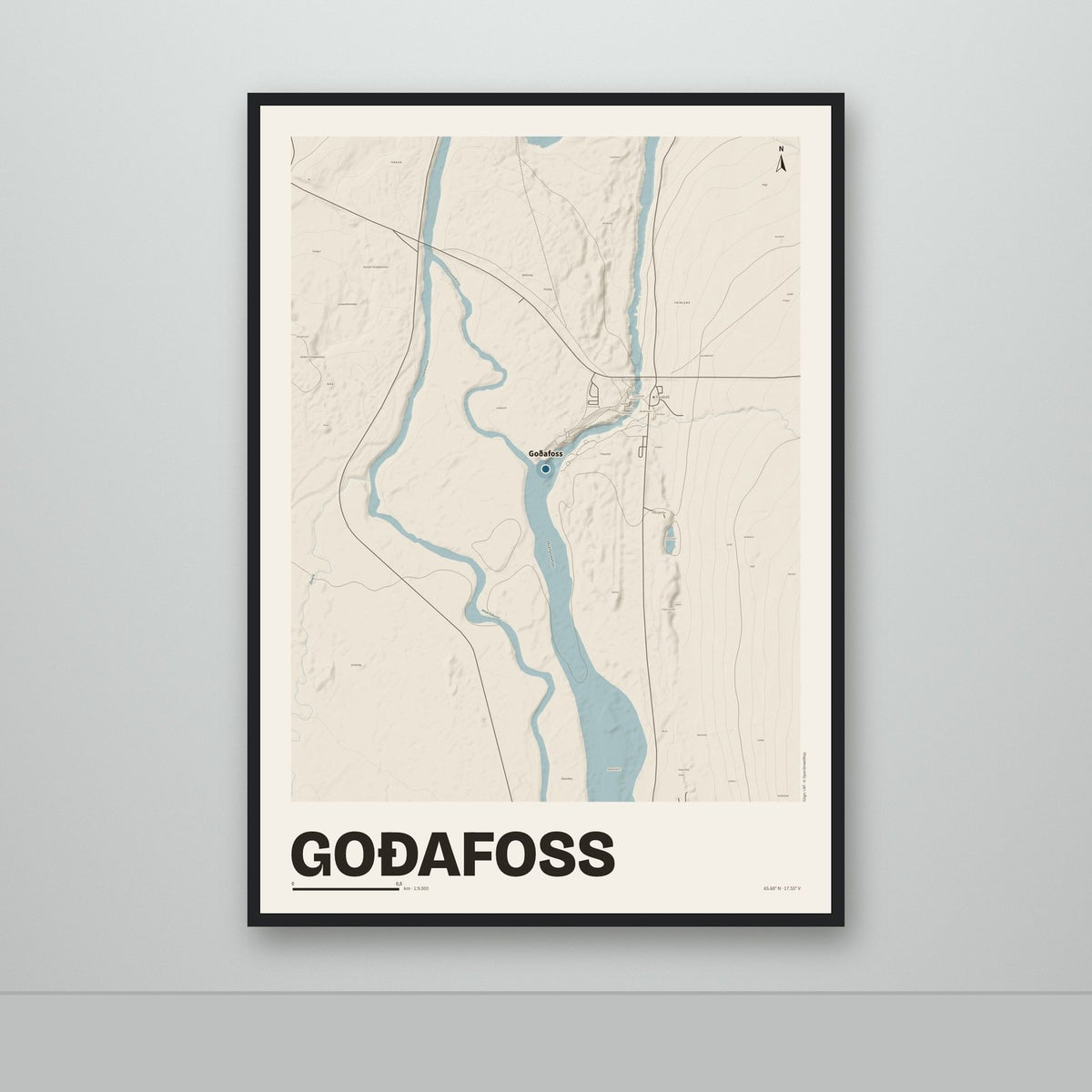 Goðafoss – Sandur, blár