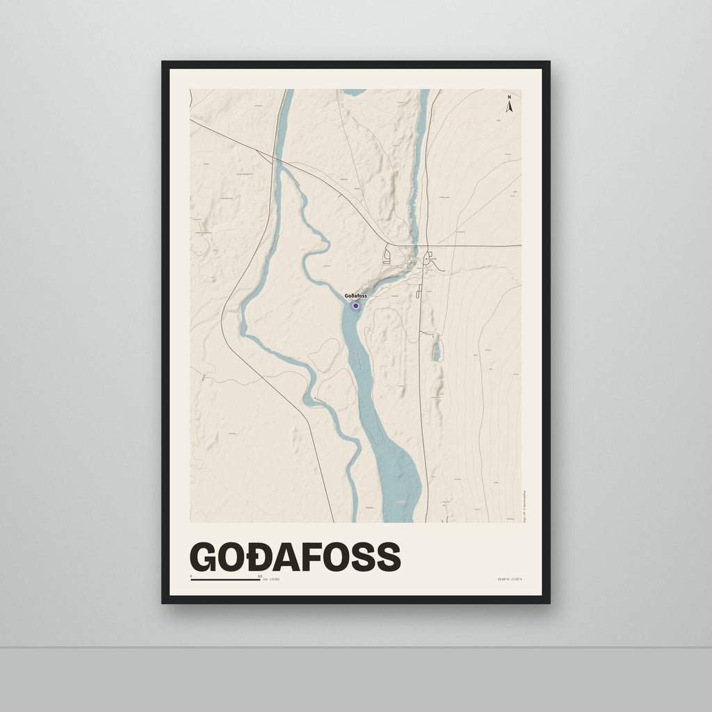 Goðafoss – Sandur, lúpínufjólublár
