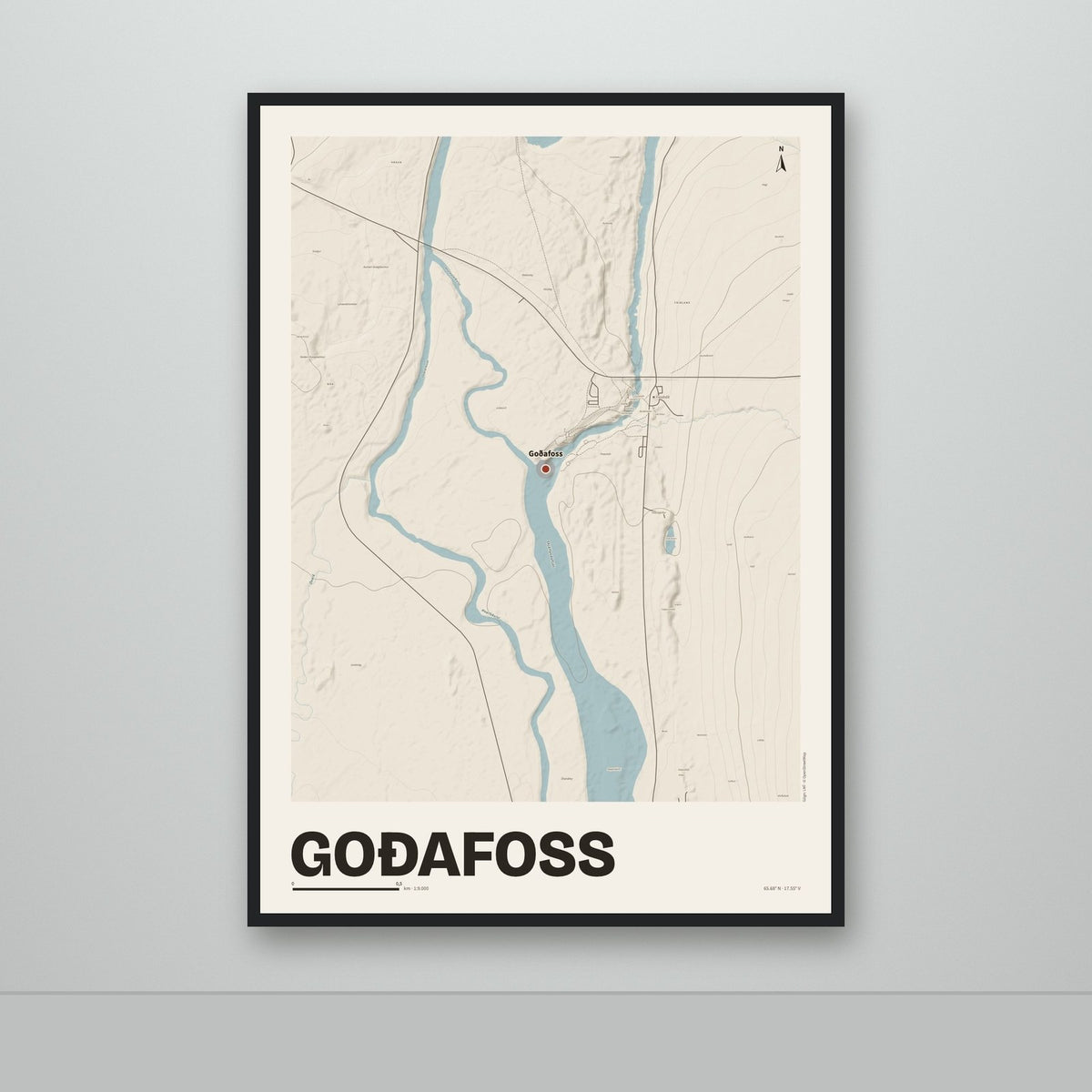 Goðafoss – Sandur, rauður