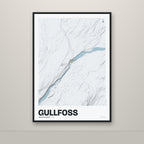 Gullfoss – Ljóst, okkurgulur