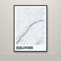 Gullfoss – Ljóst, rauður