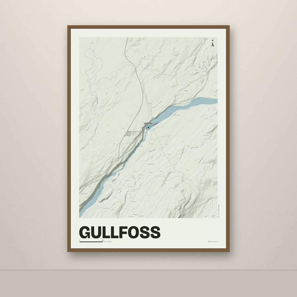 Gullfoss – Mosi, blár