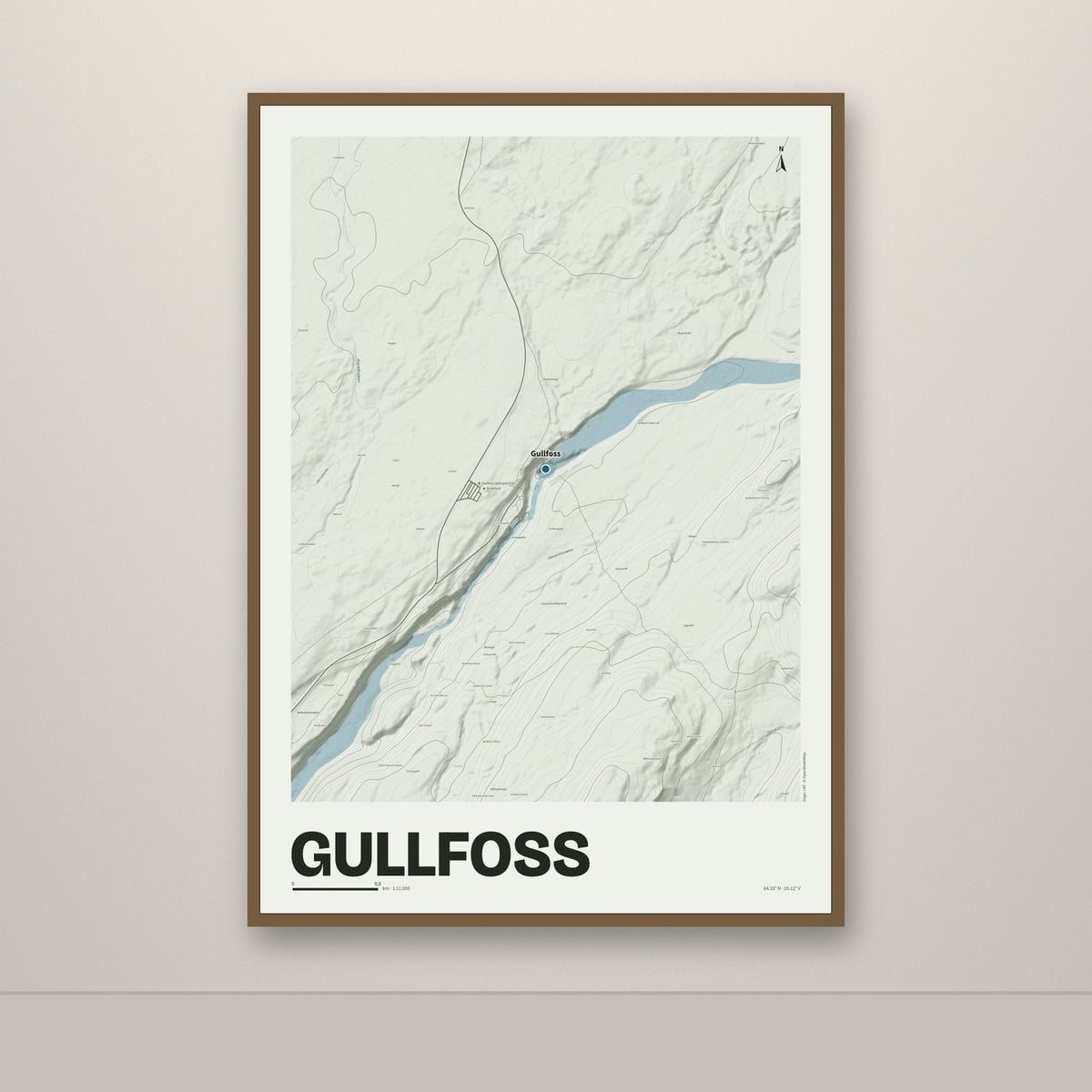 Gullfoss – Mosi, blár