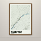 Gullfoss – Mosi, rauður