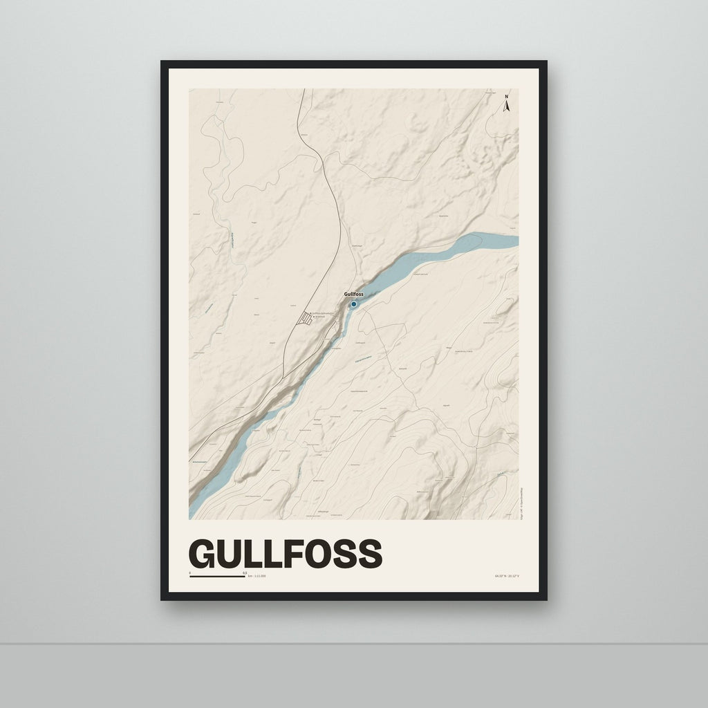 Gullfoss – Sandur, blár