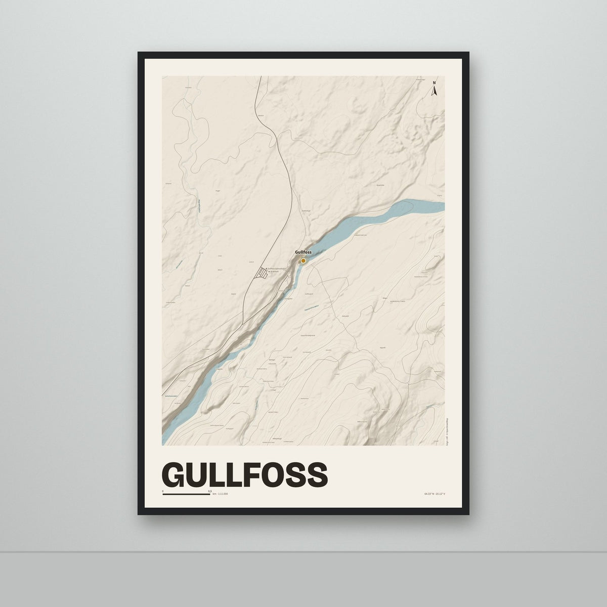 Gullfoss – Sandur, okkurgulur