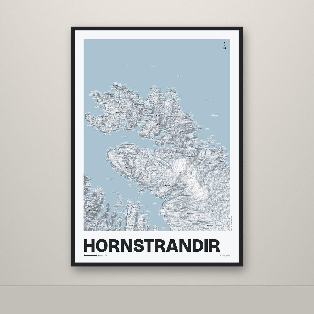 Hornstrandir – Ljóst, blár
