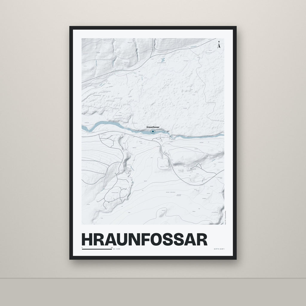 Hraunfossar – Ljóst, blár