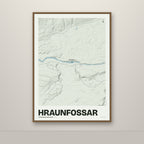 Hraunfossar – Mosi, blár