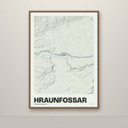 Hraunfossar – Mosi, rauður