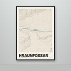 Hraunfossar – Sandur, blár