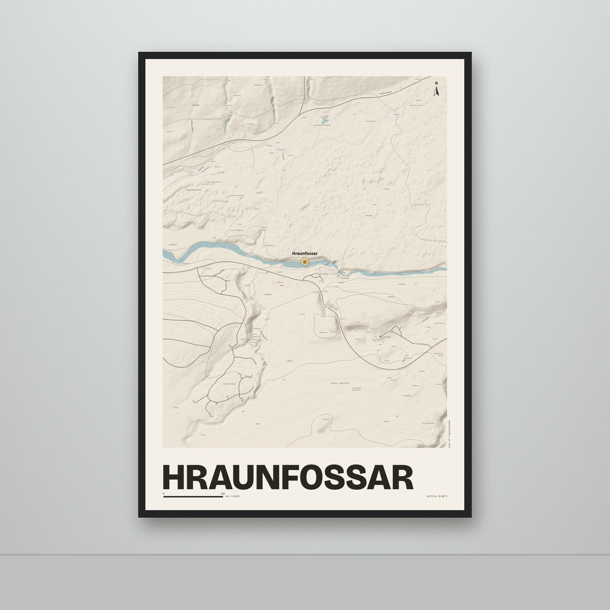 Hraunfossar – Sandur, okkurgulur