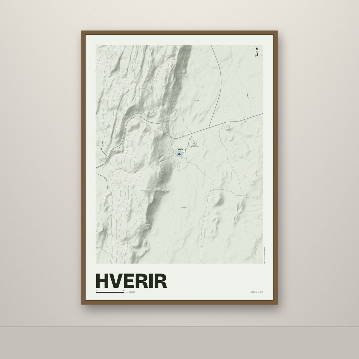 Hverir – Mosi, blár