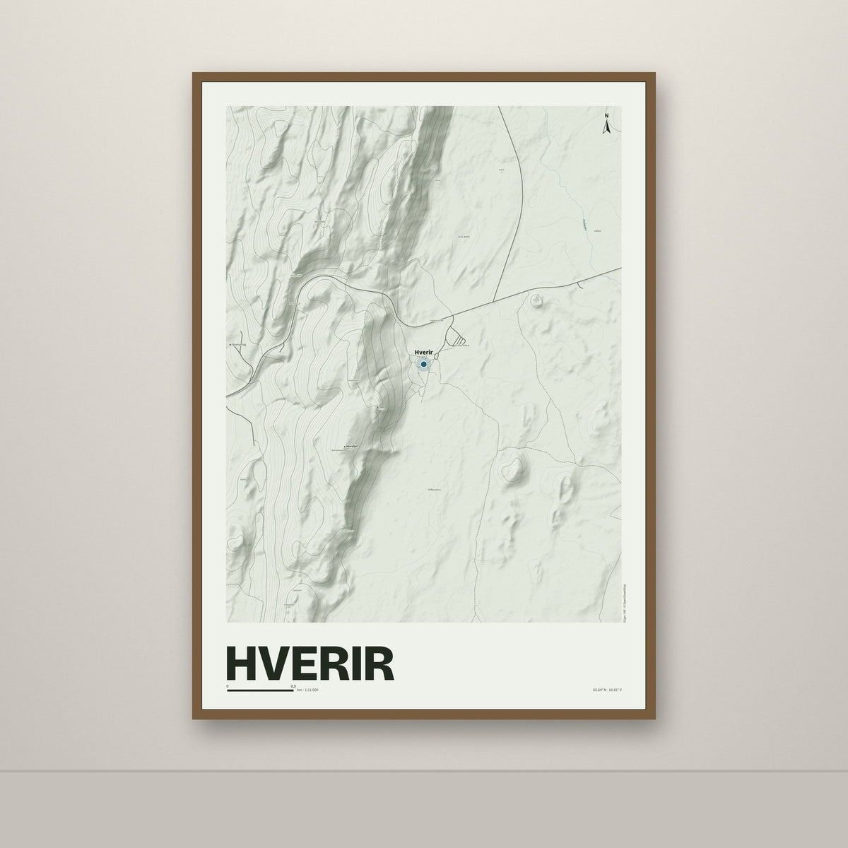 Hverir – Mosi, blár