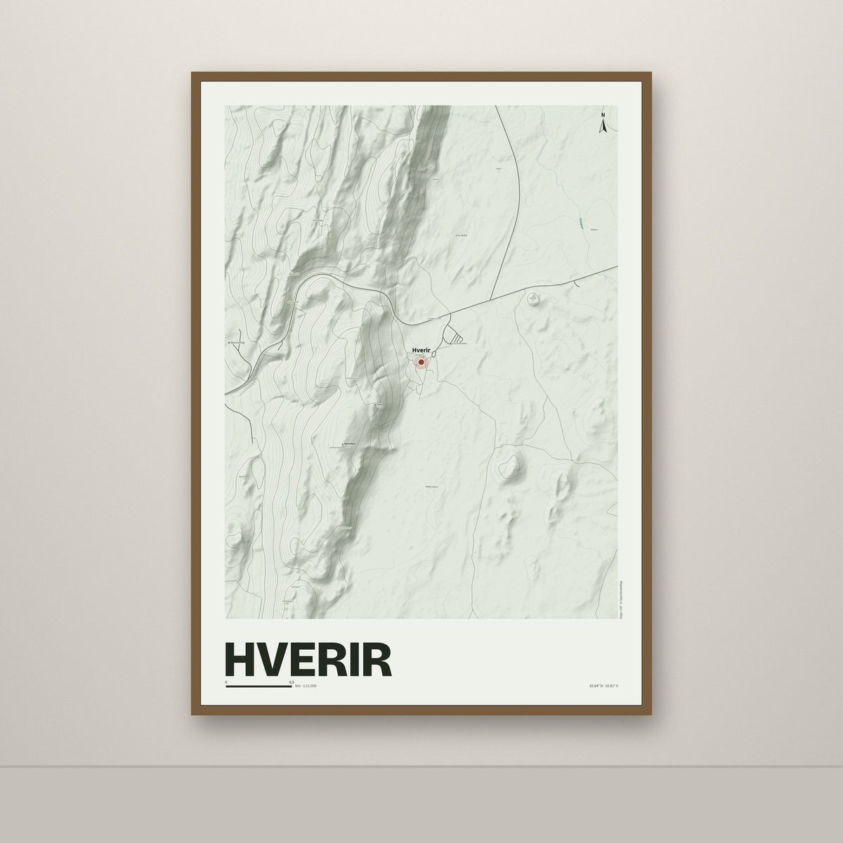 Hverir – Mosi, rauður