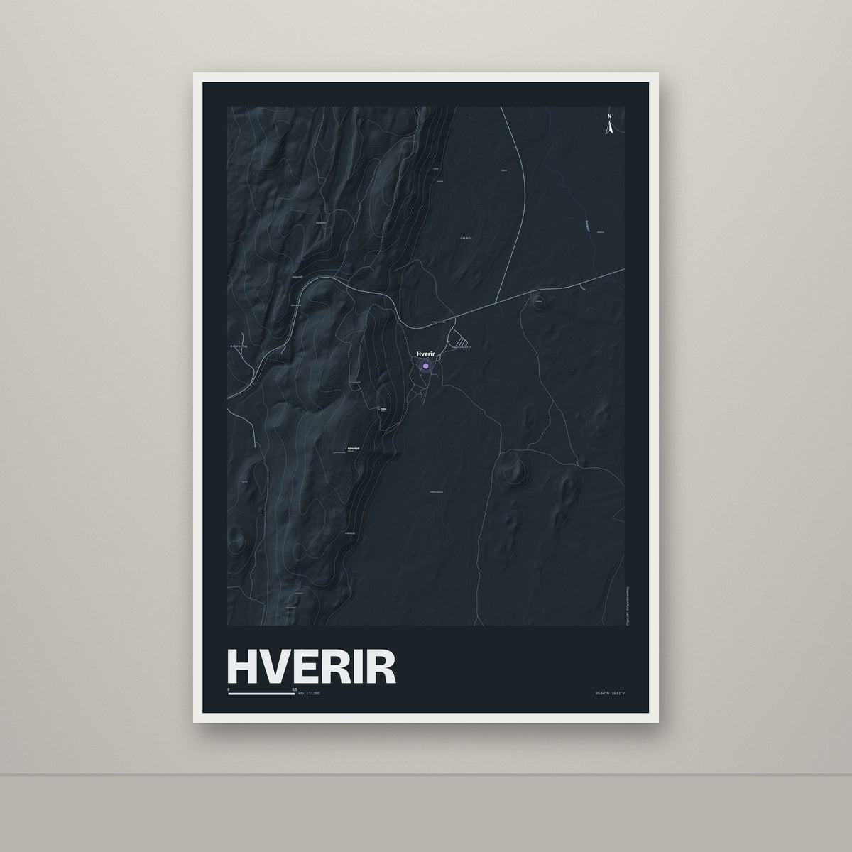 Hverir – Nótt, lúpínufjólublár