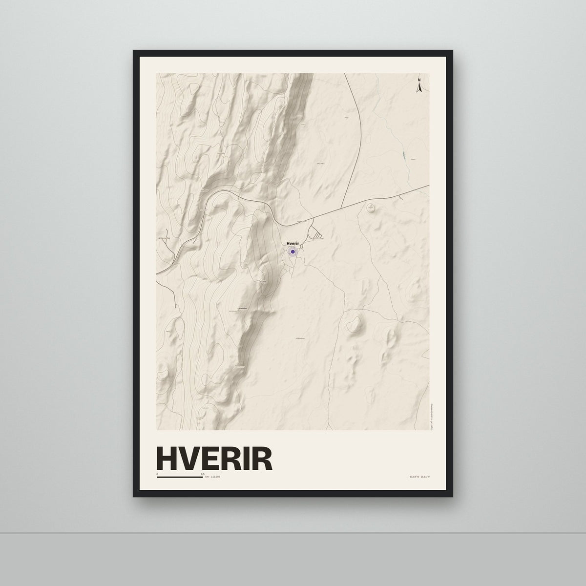 Hverir – Sandur, lúpínufjólublár