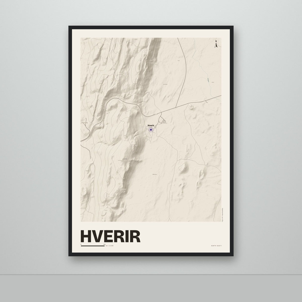 Hverir – Sandur, lúpínufjólublár
