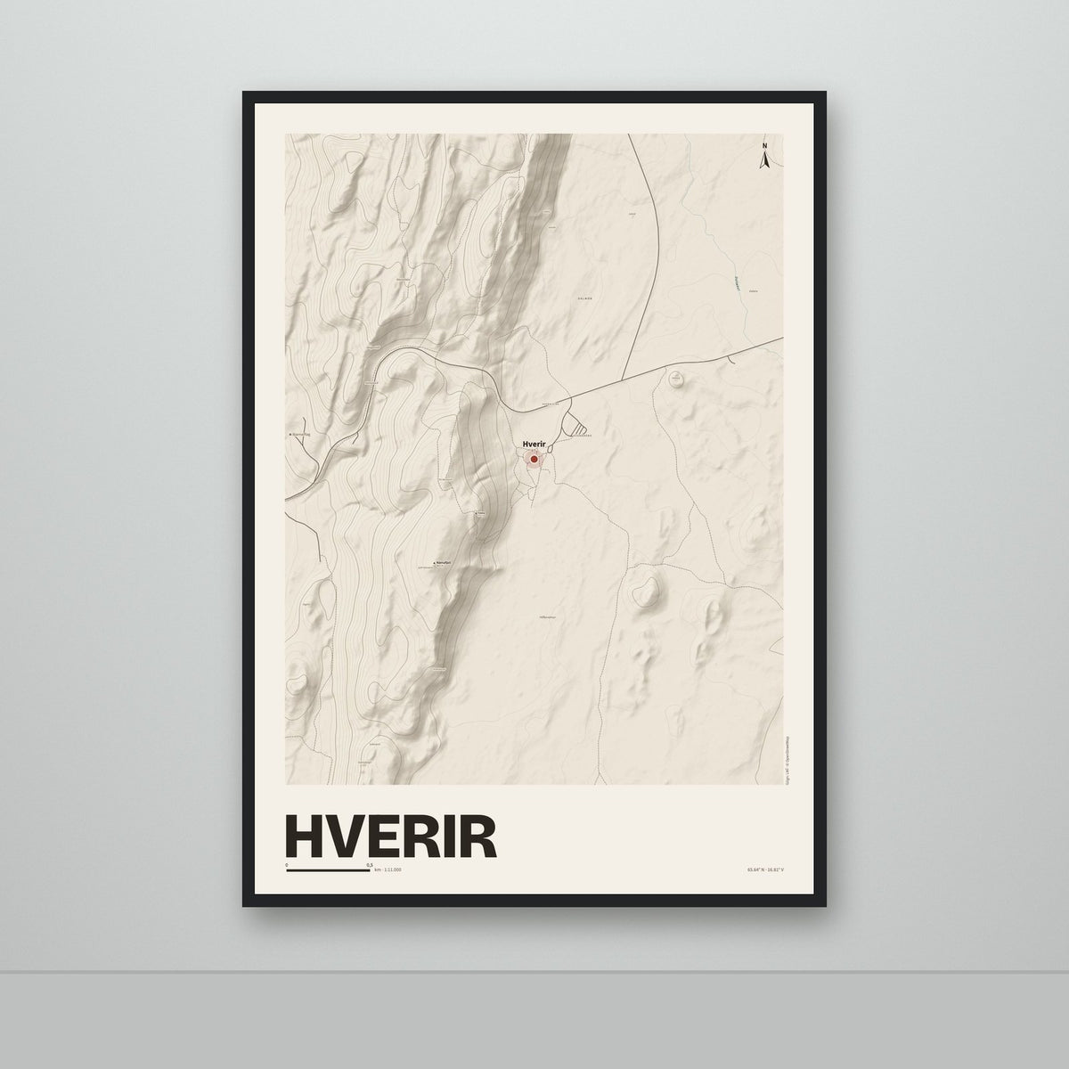 Hverir – Sandur, rauður