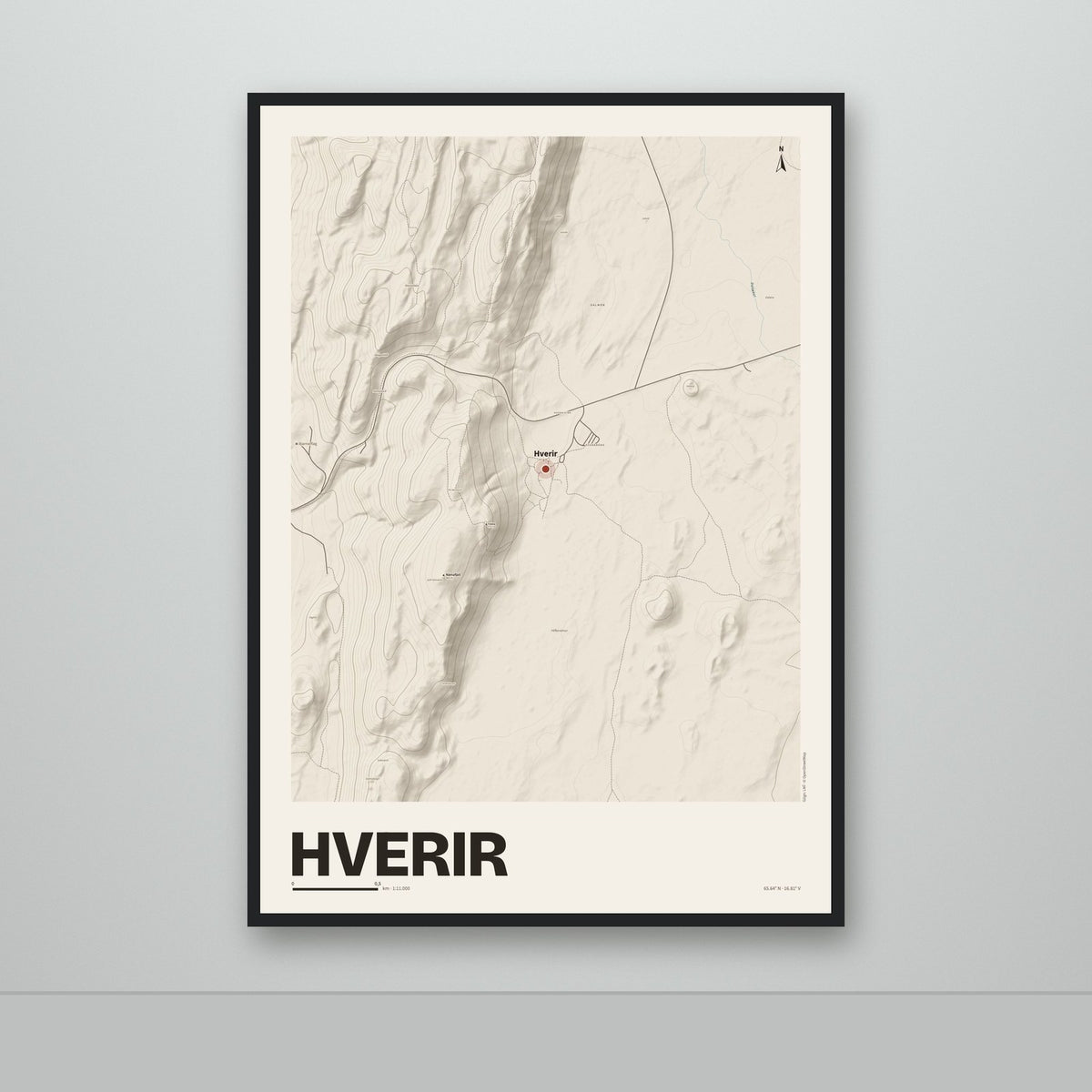 Hverir – Sandur, rauður