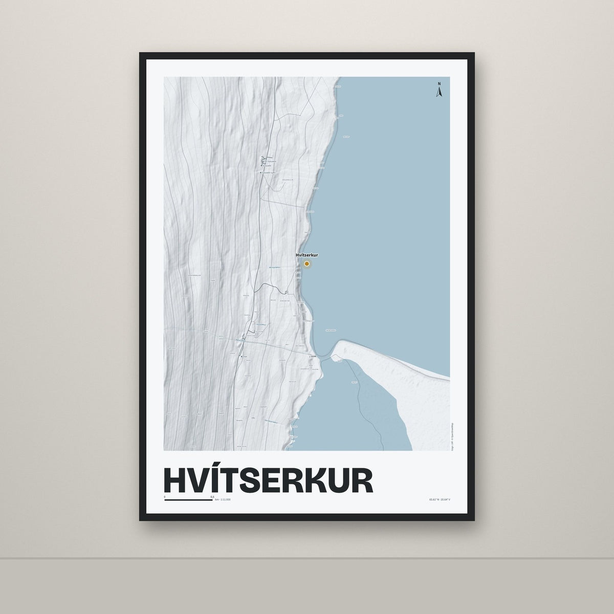 Hvítserkur – Ljóst, okkurgulur