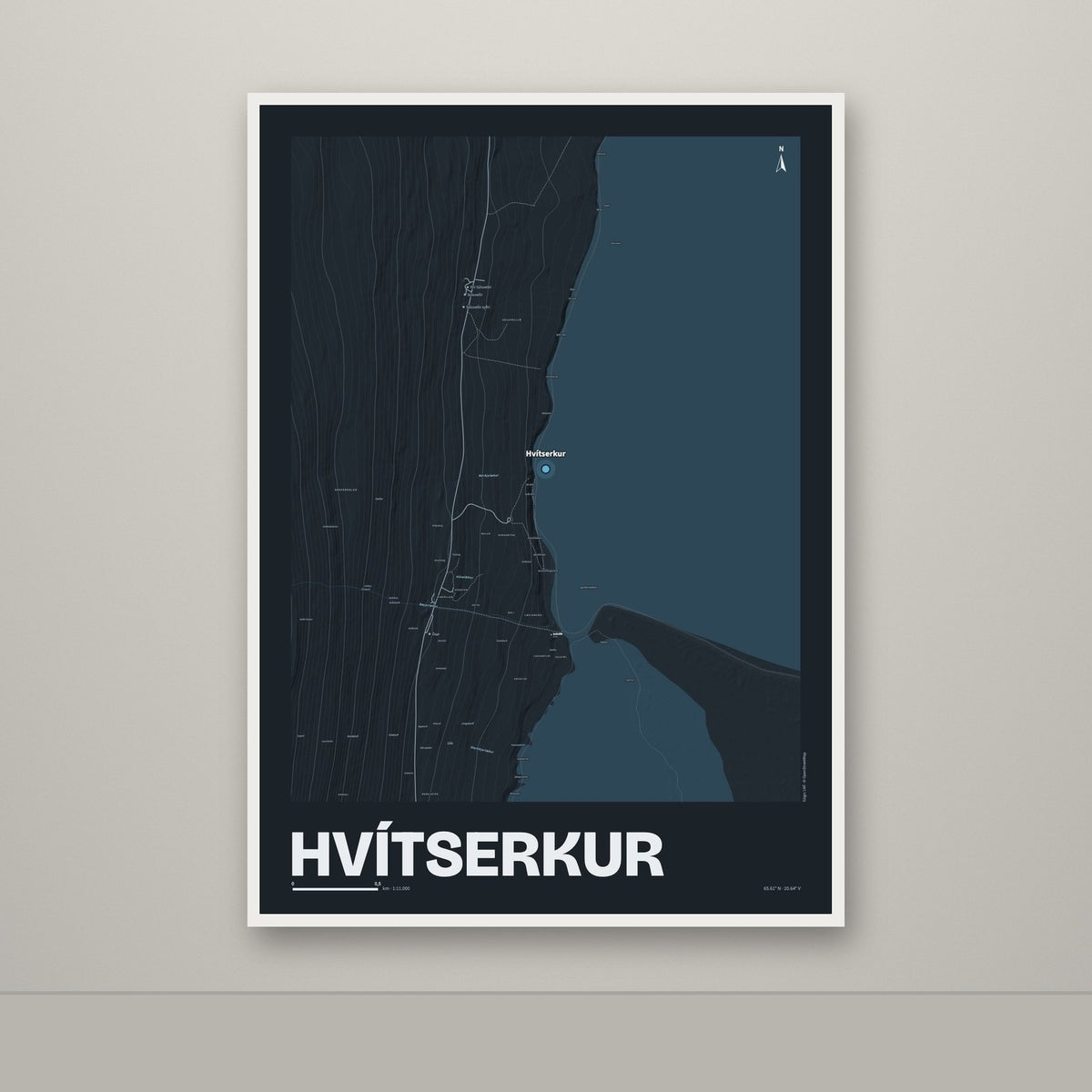 Hvítserkur – Nótt, blár