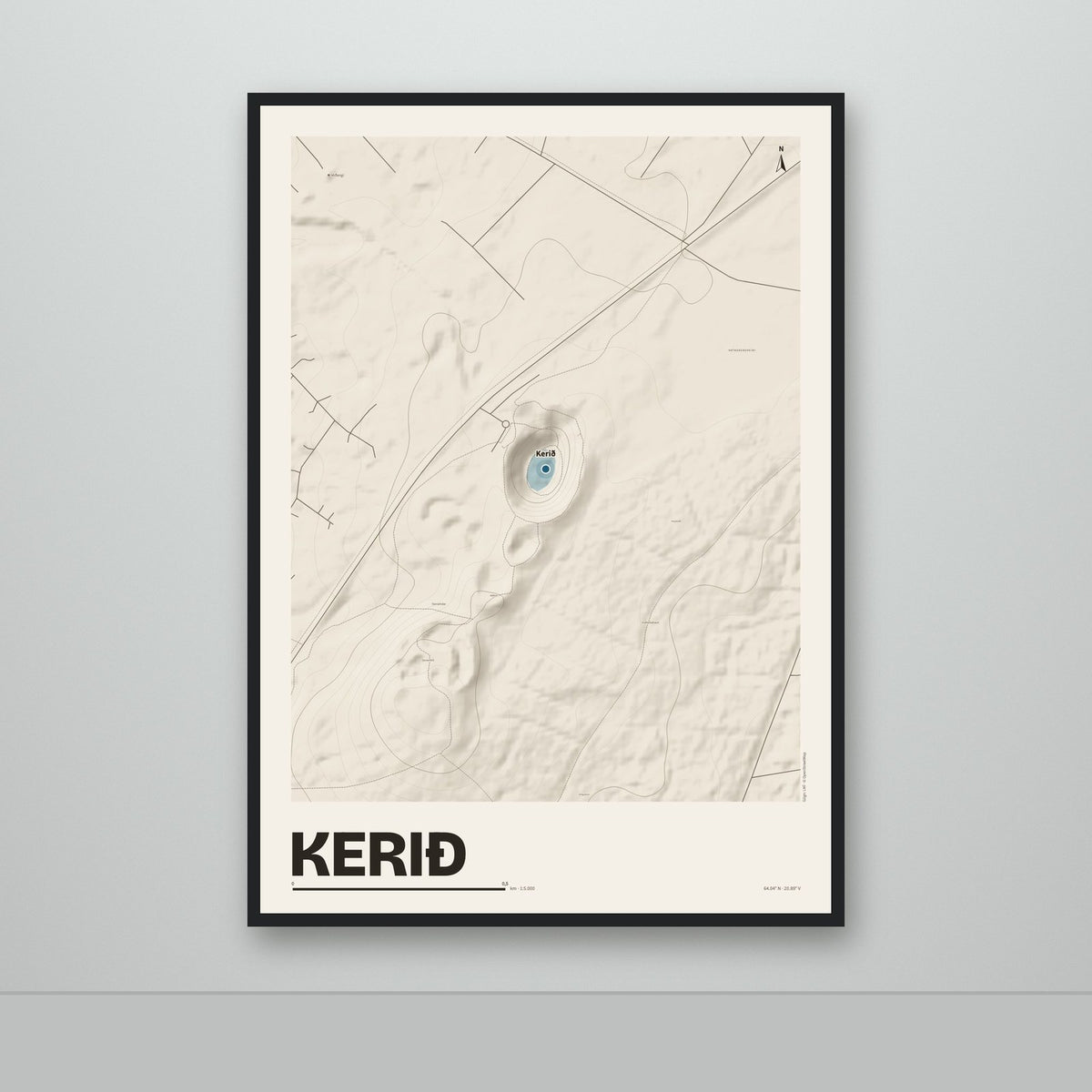 Kerið – Sandur, blár