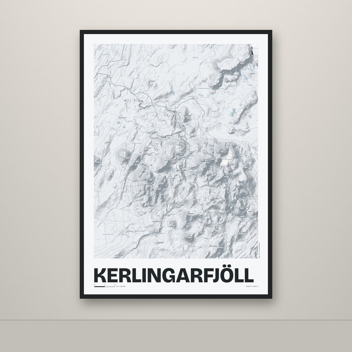 Kerlingarfjöll – Ljóst, lúpínufjólublár
