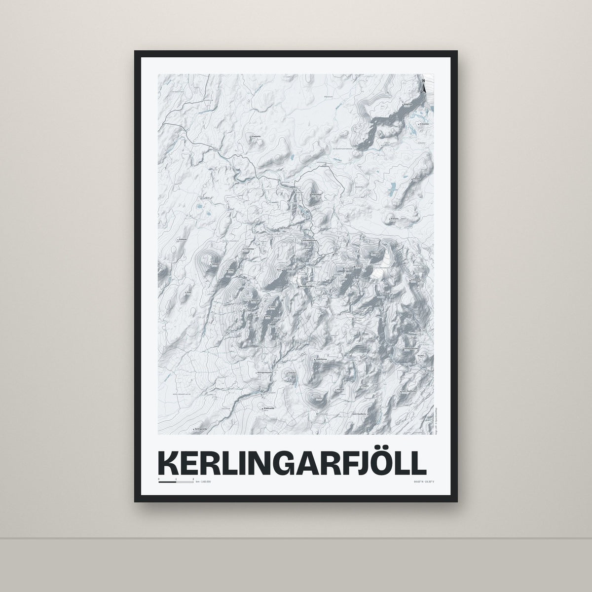 Kerlingarfjöll – Ljóst, okkurgulur