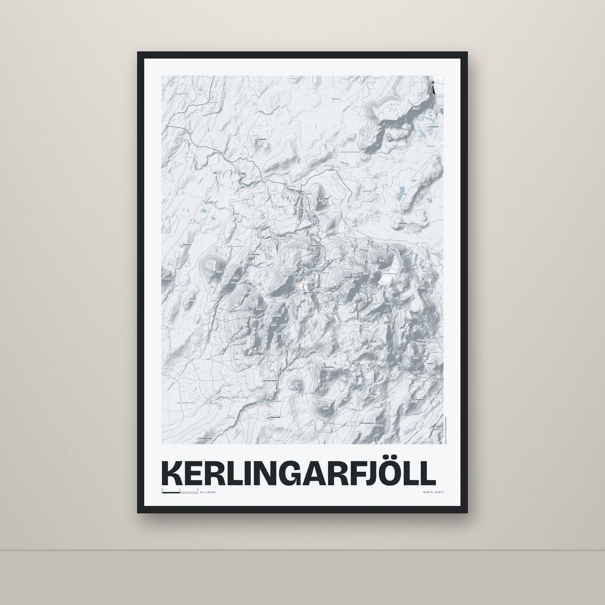 Kerlingarfjöll – Ljóst, okkurgulur