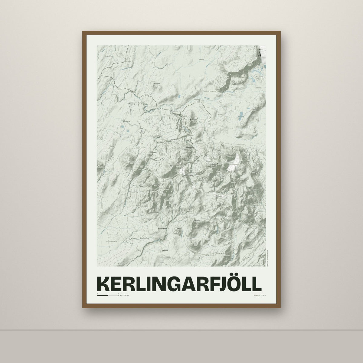 Kerlingarfjöll – Mosi, blár