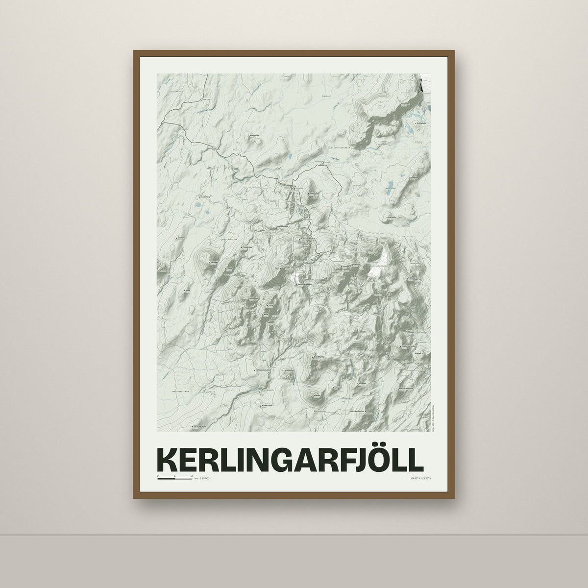 Kerlingarfjöll – Mosi, rauður