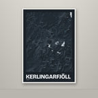 Kerlingarfjöll – Nótt, lúpínufjólublár