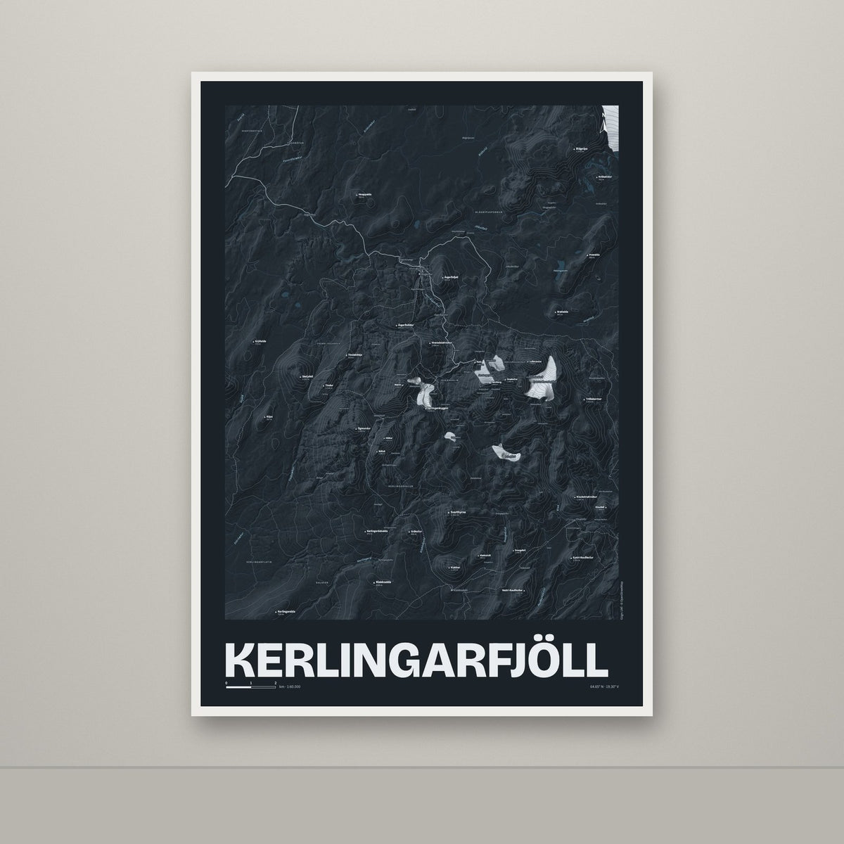 Kerlingarfjöll – Nótt, lúpínufjólublár