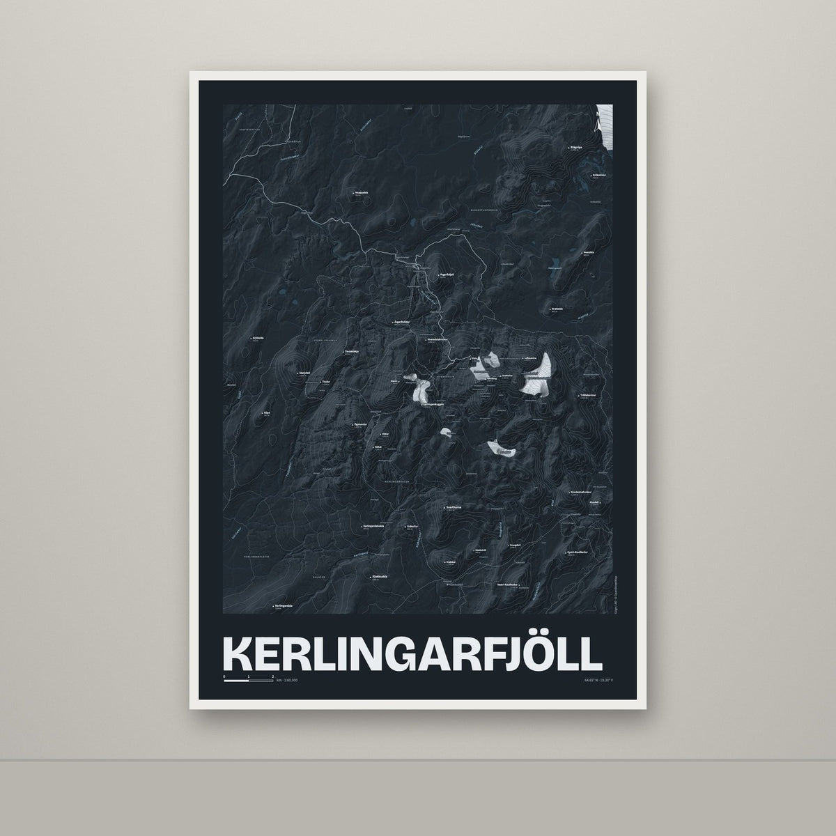 Kerlingarfjöll – Nótt, lúpínufjólublár