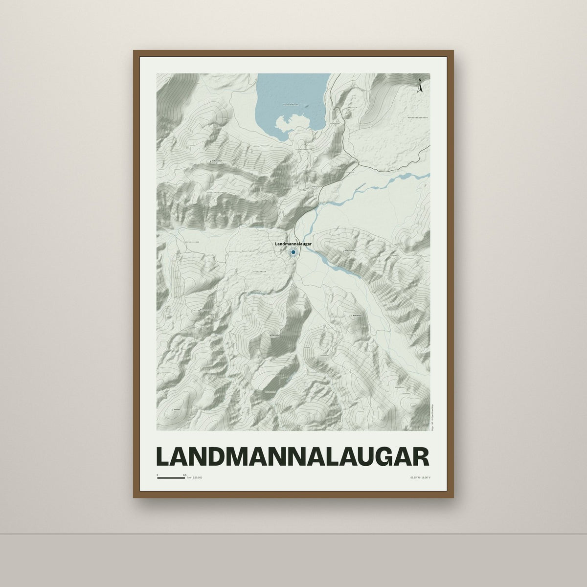 Landmannalaugar – Mosi, blár
