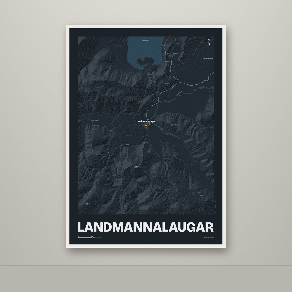 Landmannalaugar – Nótt, okkurgulur