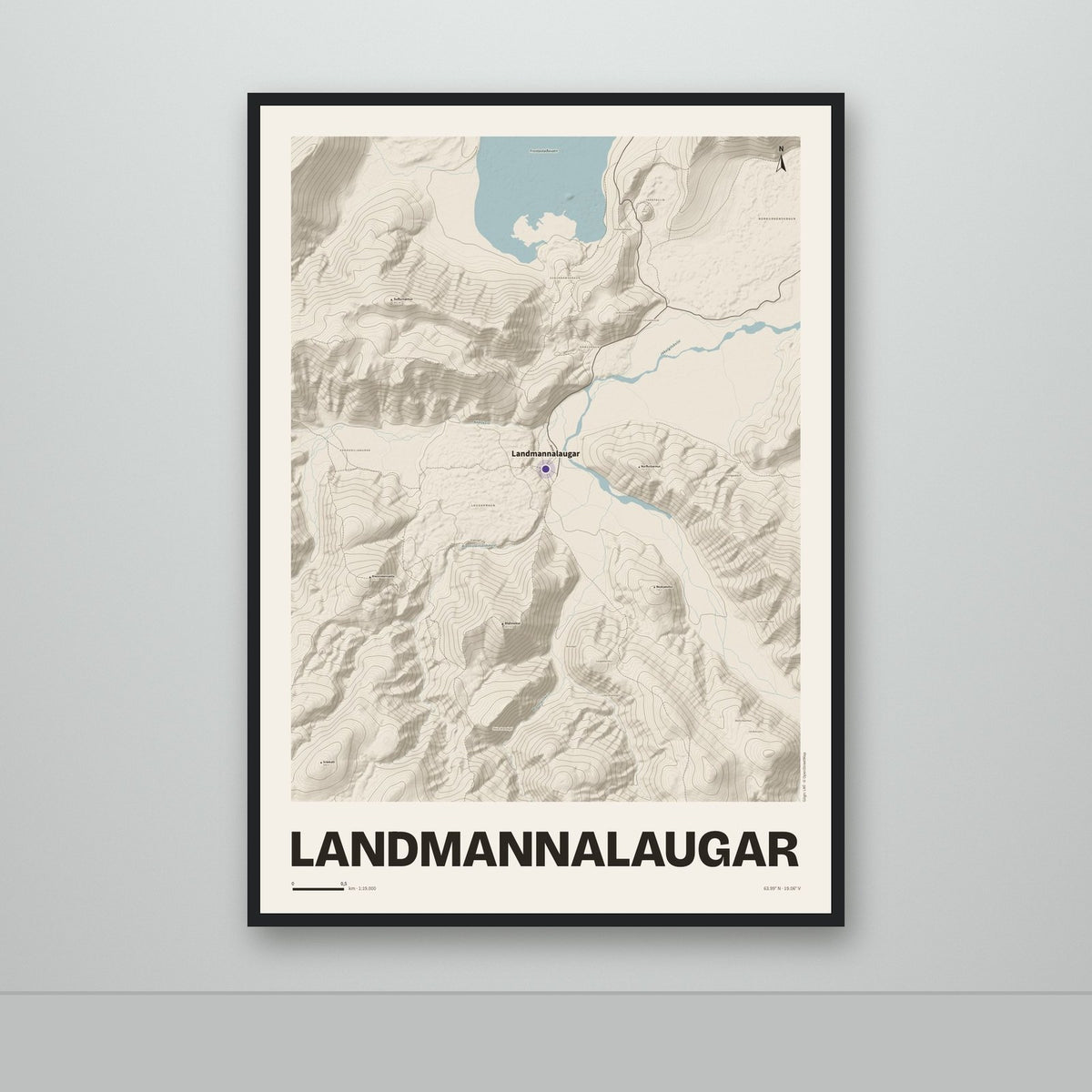 Landmannalaugar – Sandur, lúpínufjólublár