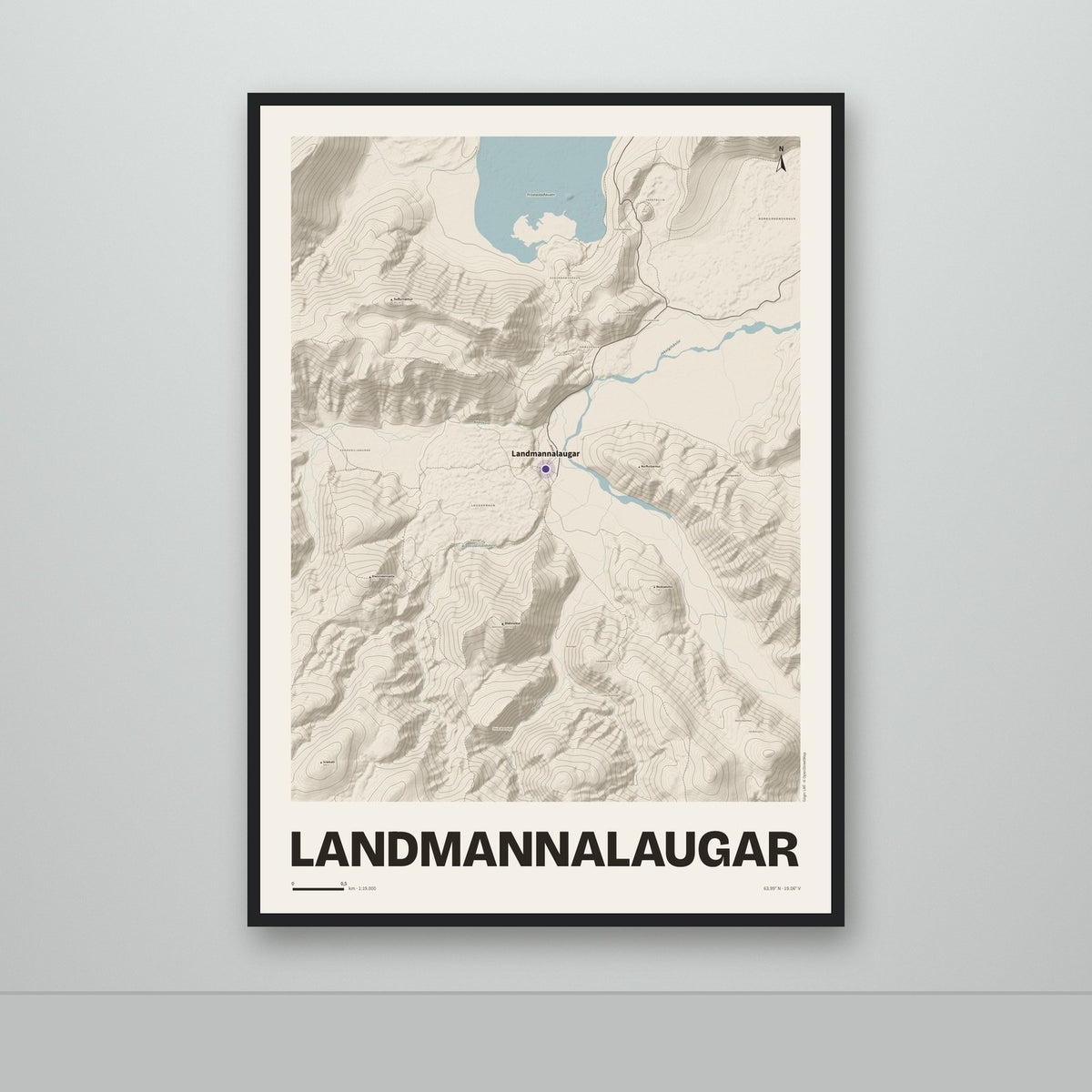Landmannalaugar – Sandur, lúpínufjólublár