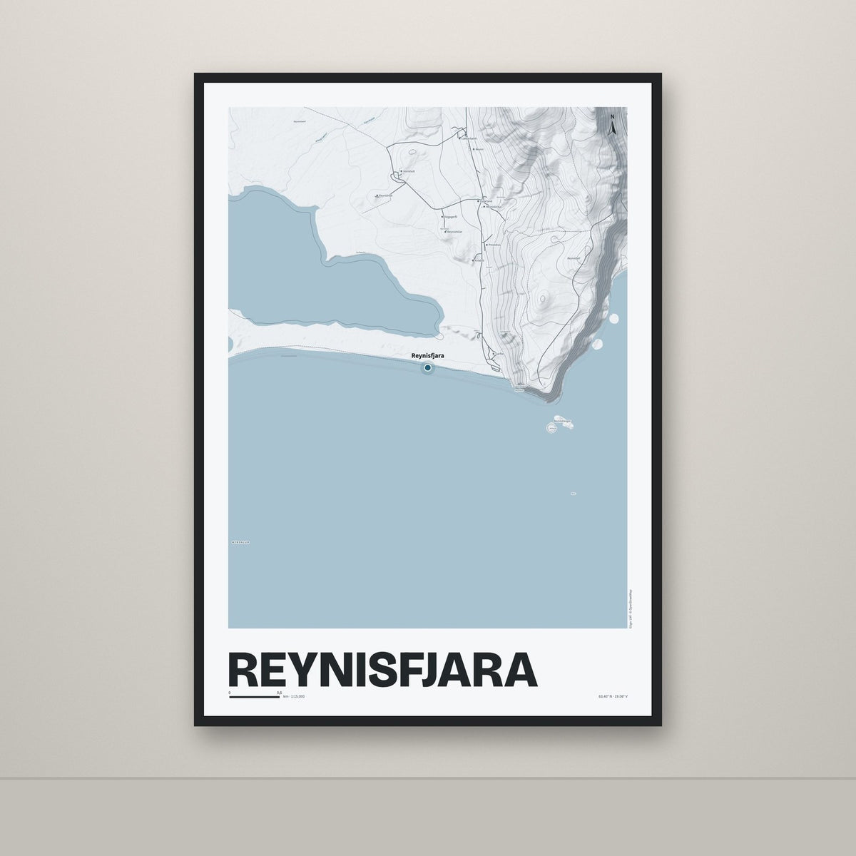 Reynisfjara – Ljóst, blár